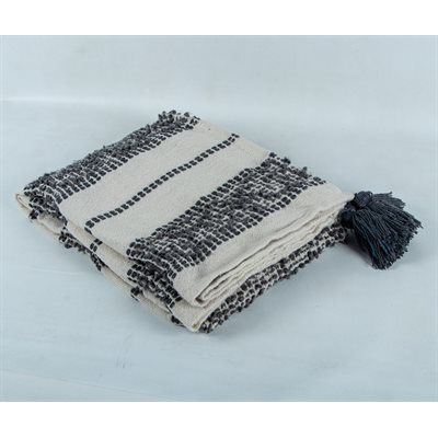 Blue-Grey "Mineral" Outdoor / Indoor Throw